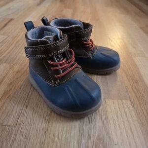 Carter's Brown and Navy Kids Boots